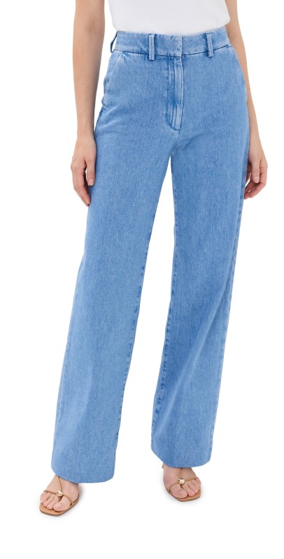 Favorite Daughter The Fiona Denim Trousers Seaport