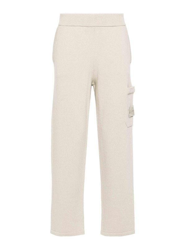 Stone Island Pantalons De Sport - Beige