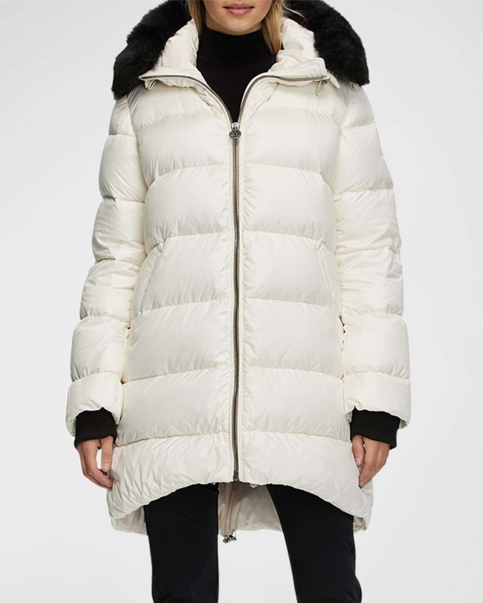 Apres-Ski Jacket With Detachable Toscana Lamb Shearling Hood Trim
