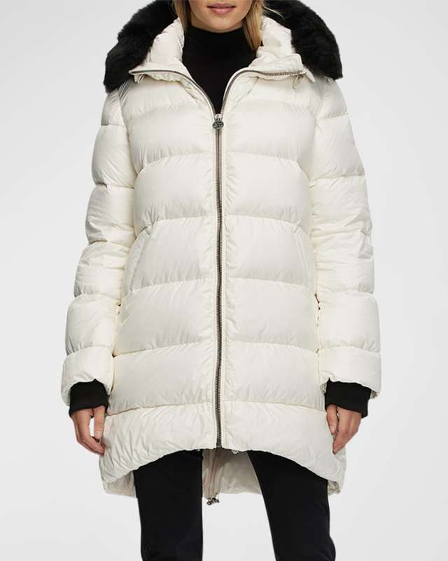 Apres-Ski Jacket With Detachable Toscana Lamb Shearling Hood Trim