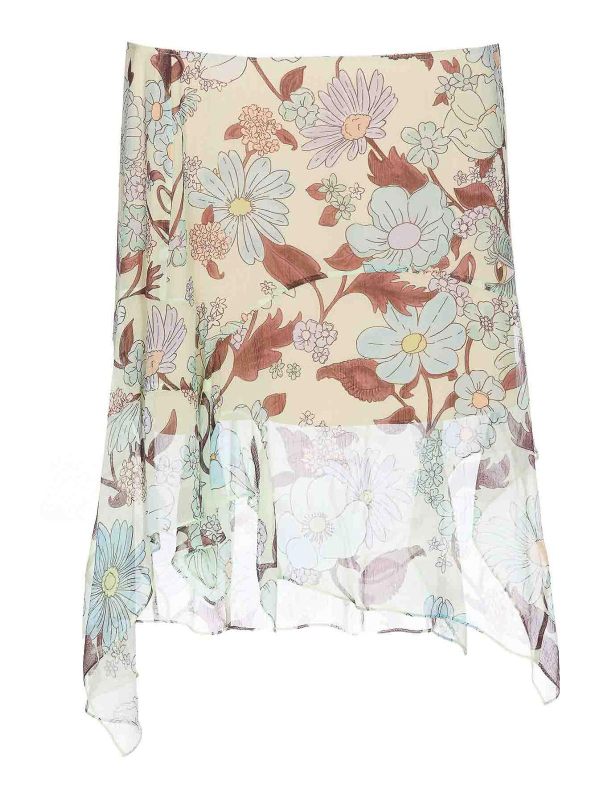 Stella Mccartney Jupe Midi - Multicolore