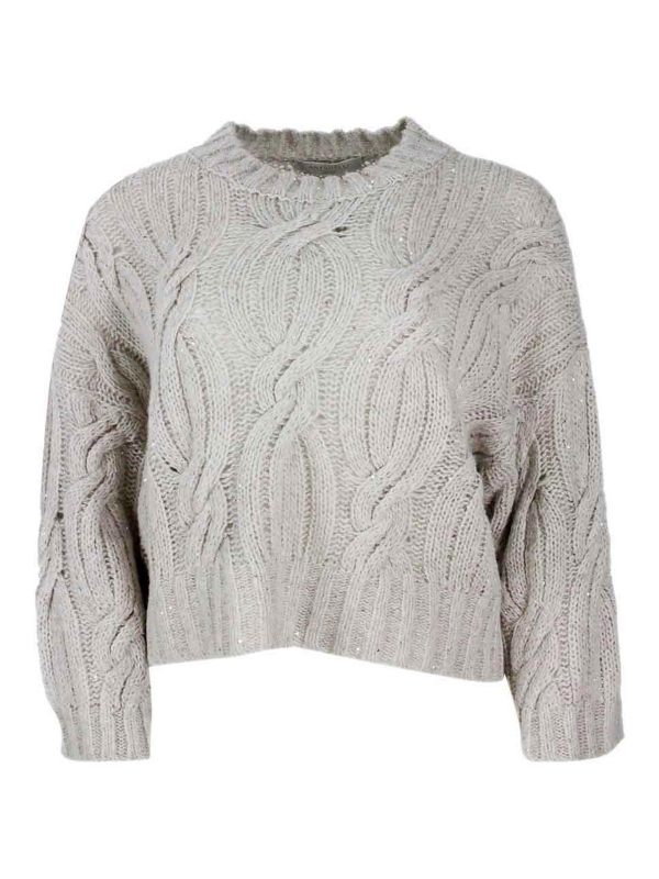Antonelli Firenze Pull Col Rond - Beige