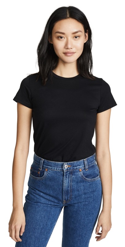 Vince Essential Crew Tee Optic White