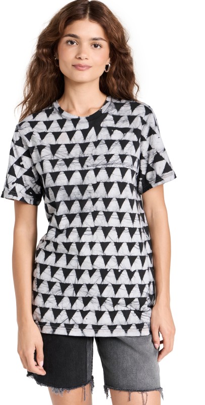 Studio 189 Hand-Batik Cotton T-Shirt Black