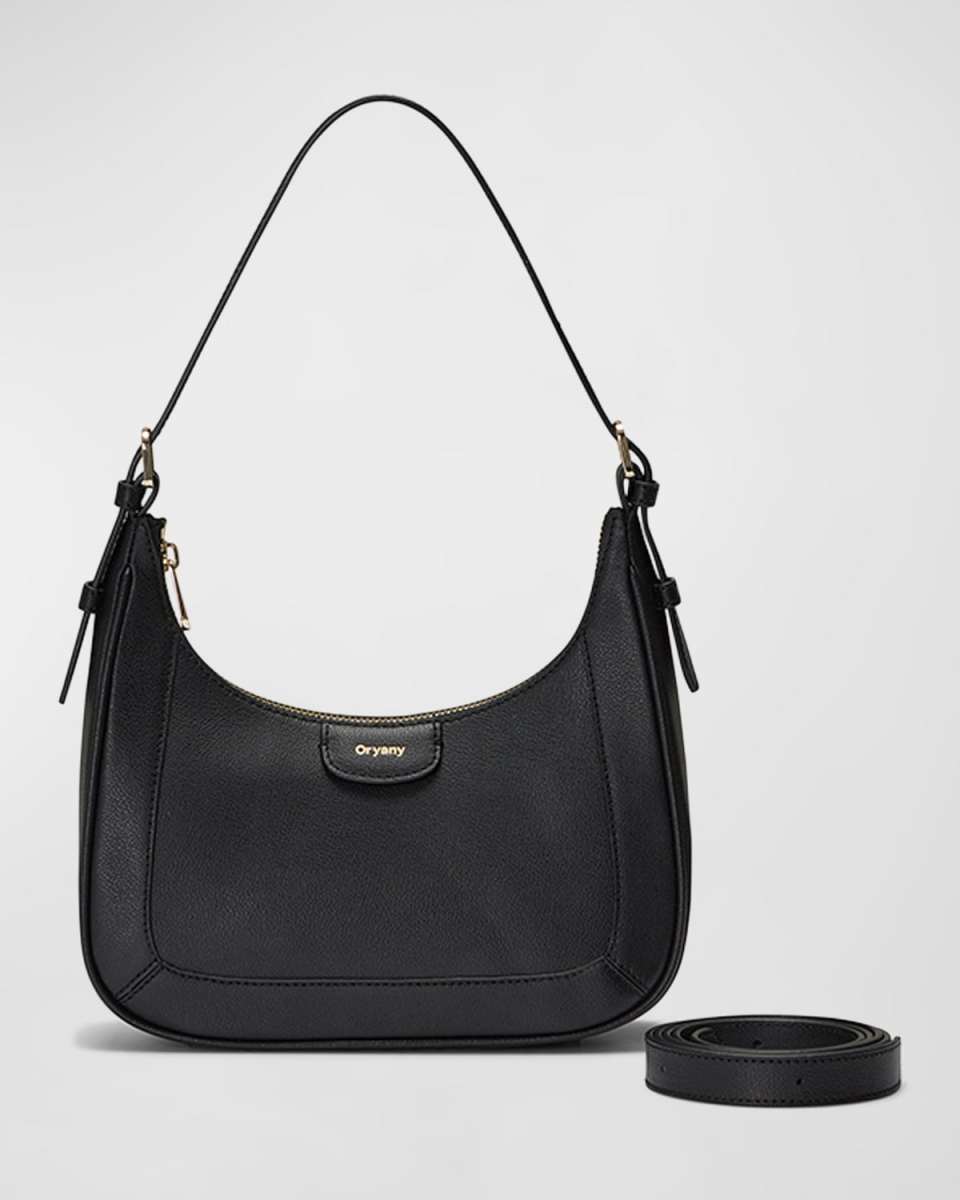 Bahia Zip Leather Shoulder Bag
