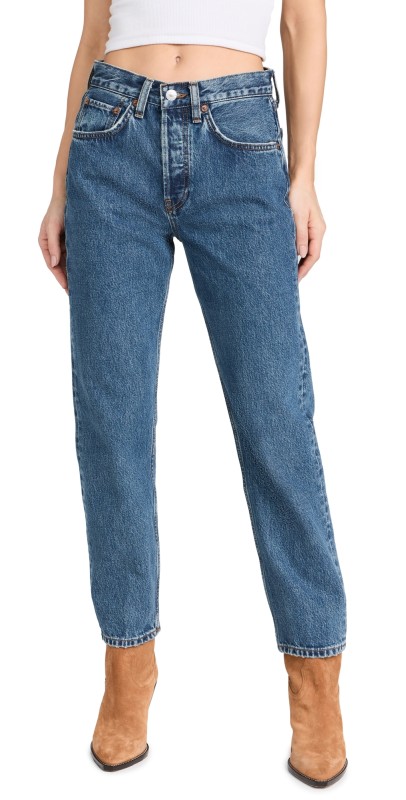RE/DONE 70s Stove Pipe Jeans BLUE MERE