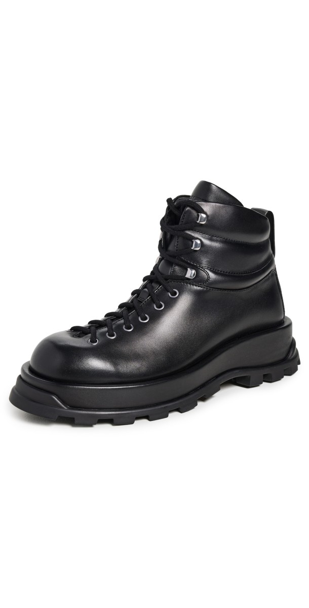 Jil Sander Ankle Boots Black