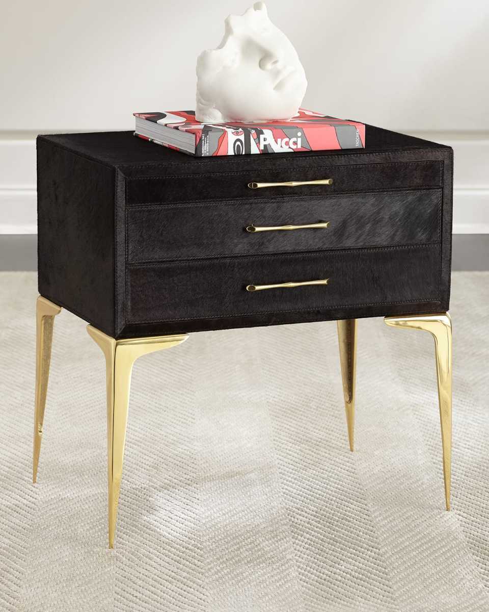 Kensington Hairhide Side Table