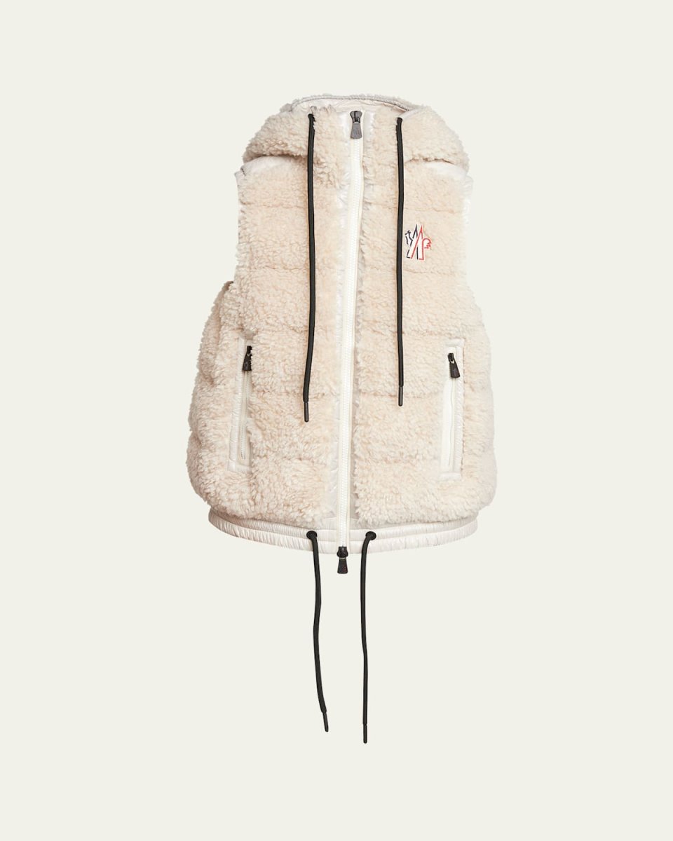 Teddy Fleece Puffer Vest