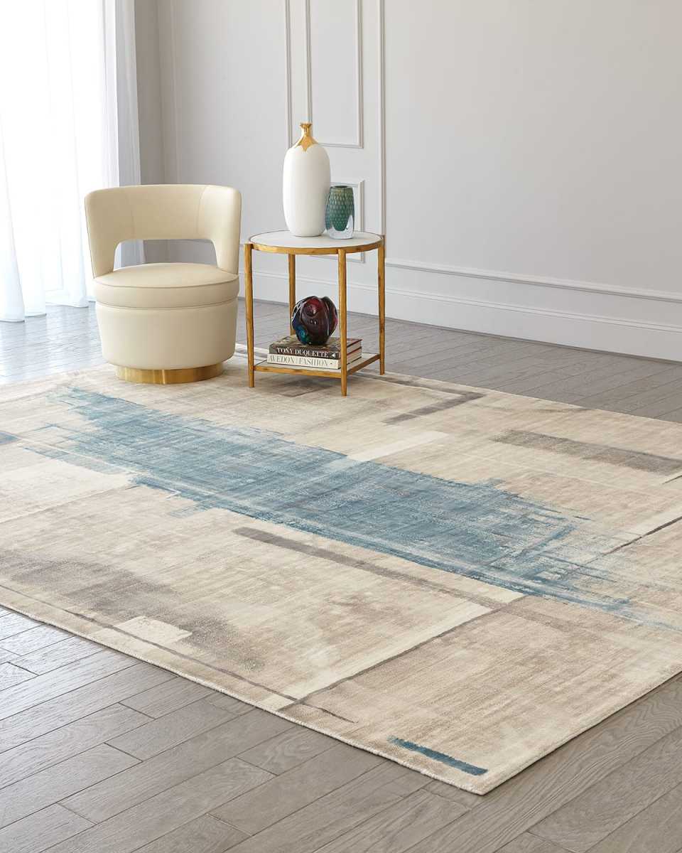 Art Hand-Woven Rug, 9' x 12'