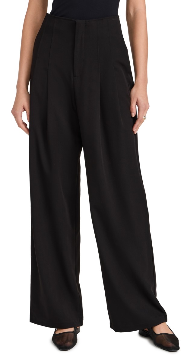 WAYF James Trousers Black