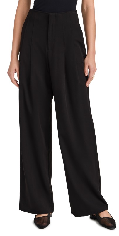 WAYF James Trousers Black