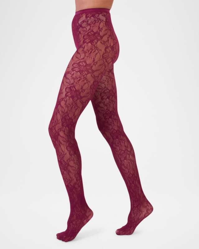Eden Floral Mesh Tights