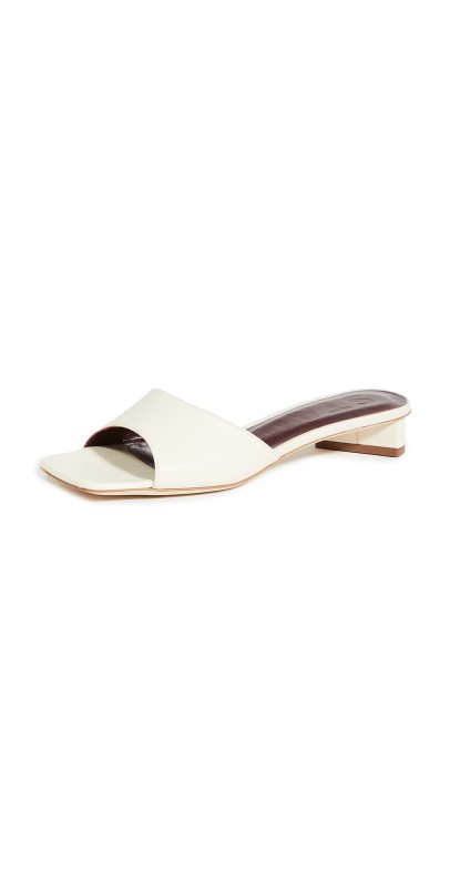 STAUD Simone Mules Cream