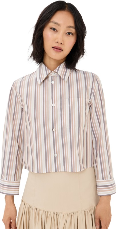 Marni Striped Poplin Shirt Nomad
