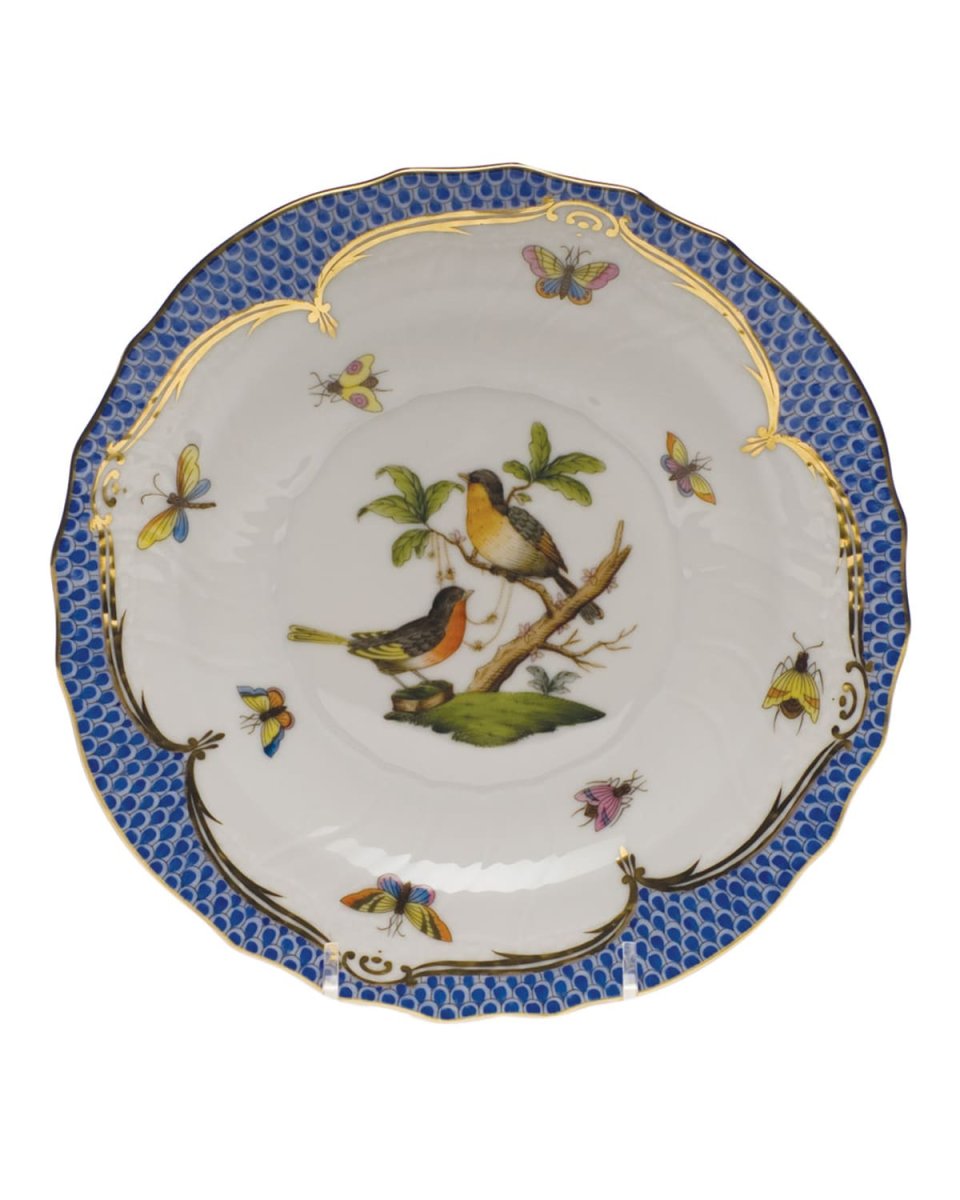 Rothschild Blue Motif 08 Salad Plate