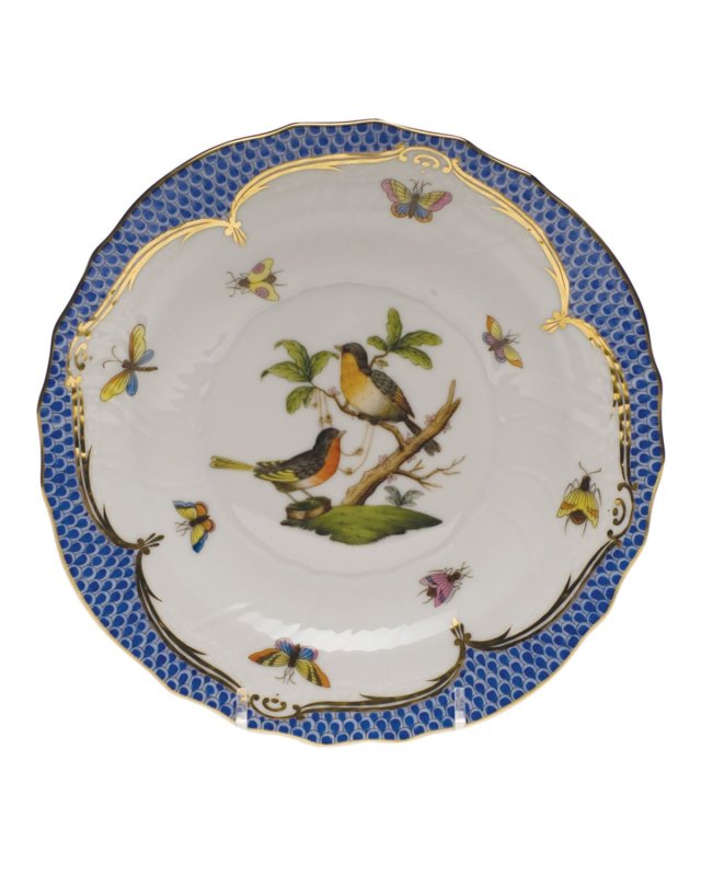 Rothschild Blue Motif 08 Salad Plate