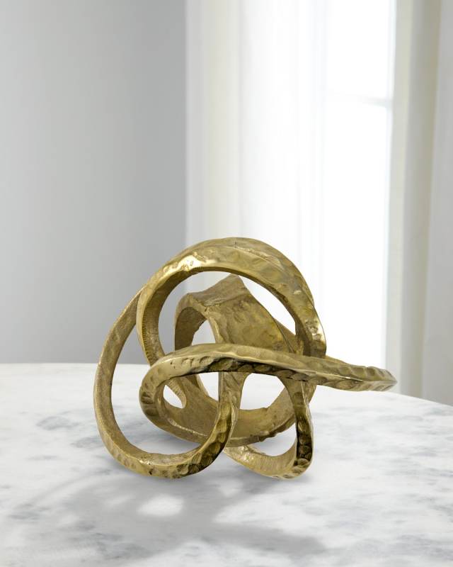 Zahira Aluminum Knot Sculpture