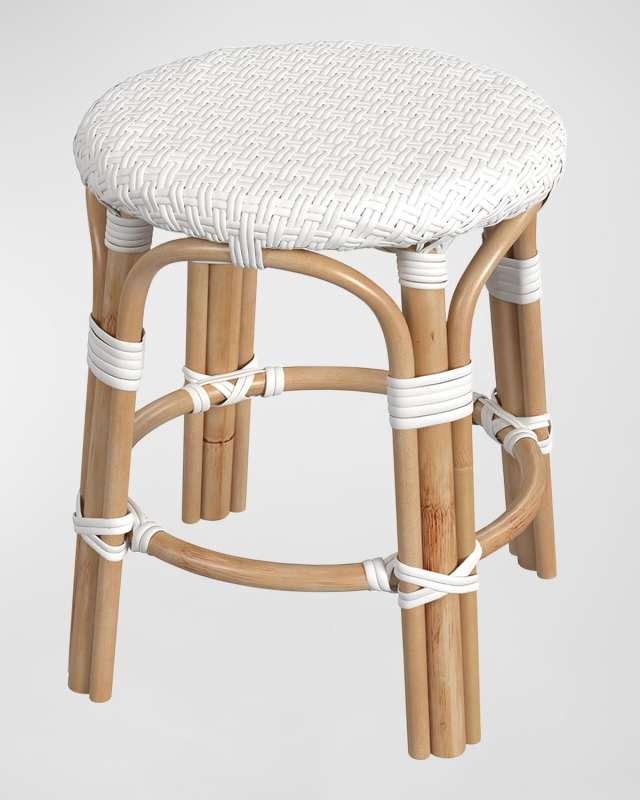 Tacy 18" Rattan Dining Stool