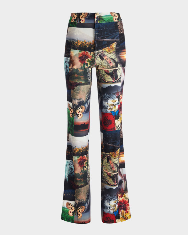 Eco Fusion Livi Low-Rise Bootcut Trousers