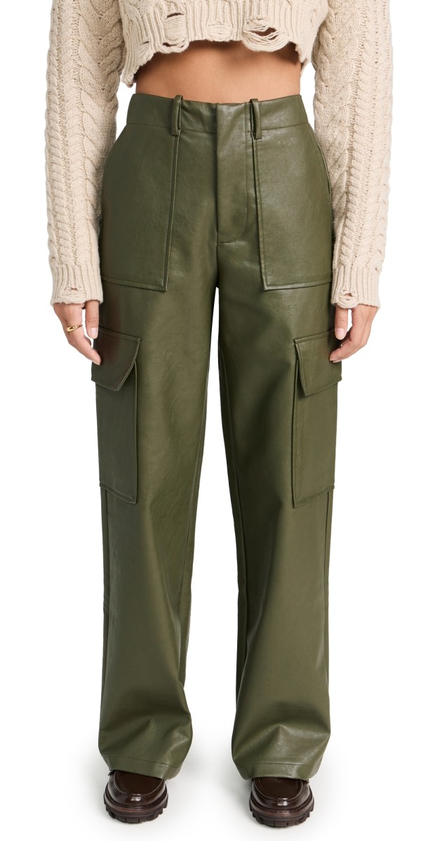 WAYF Cargo Pants Olive