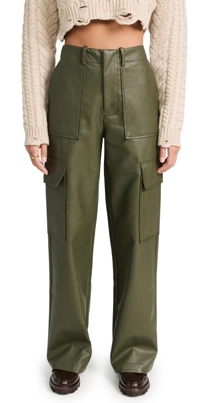 WAYF Cargo Pants Olive