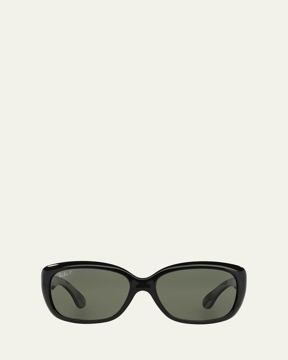 Gradient Nylon Rectangle Sunglasses