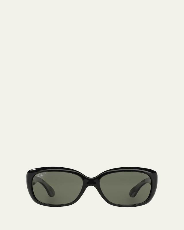 Gradient Nylon Rectangle Sunglasses