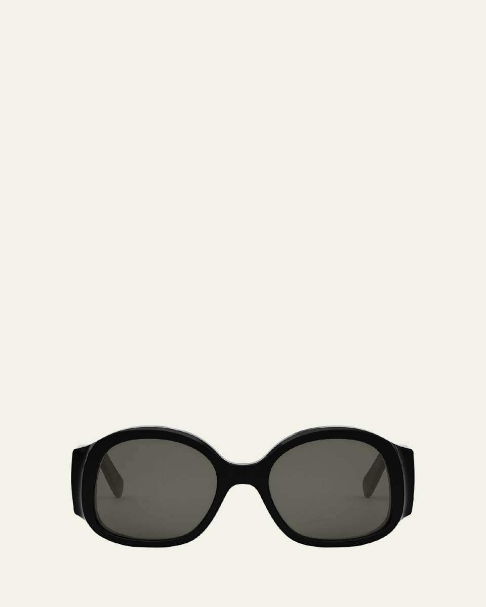 Max Triomphe Round Acetate Sunglasses