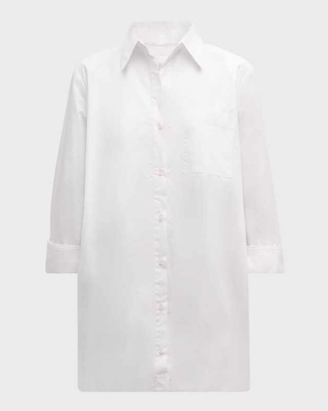 Lunch at Loulou Bubble-Hem Shirtdress
