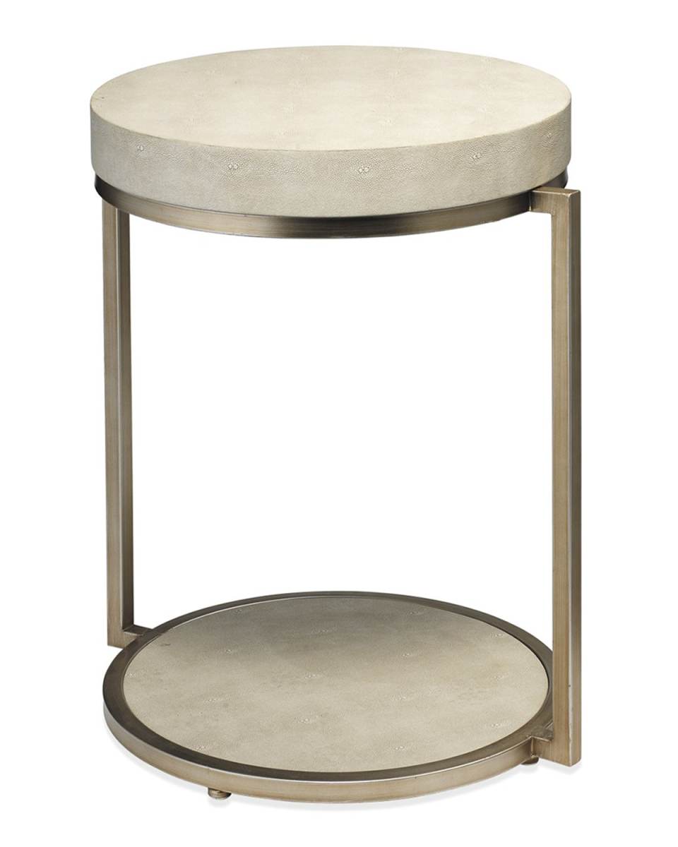Chester Faux Shagreen Side Tab