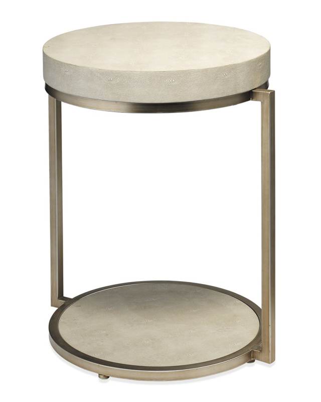 Chester Faux Shagreen Side Tab