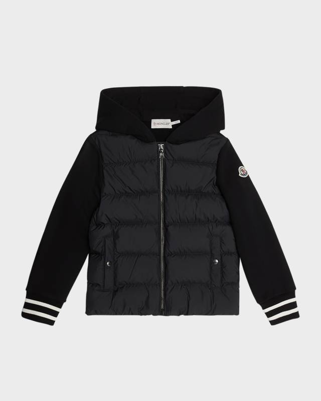 Boy's Combo Puffer Jacket, Size 8-