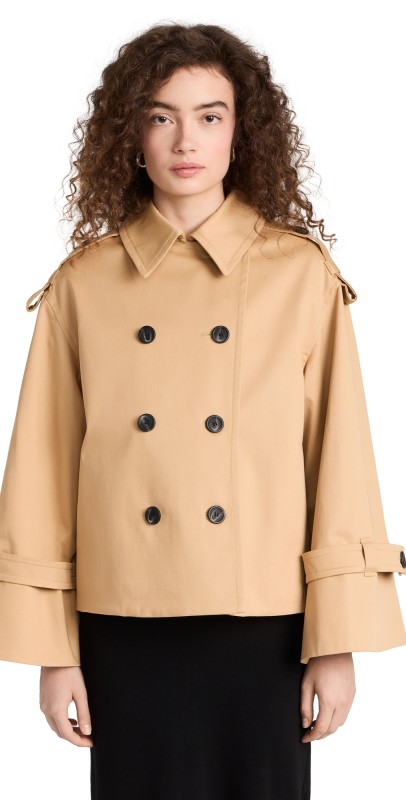 By Malene Birger Alisandra Trench Coat Sand Beige