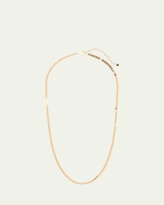 18K Yellow Gold Chain Necklace