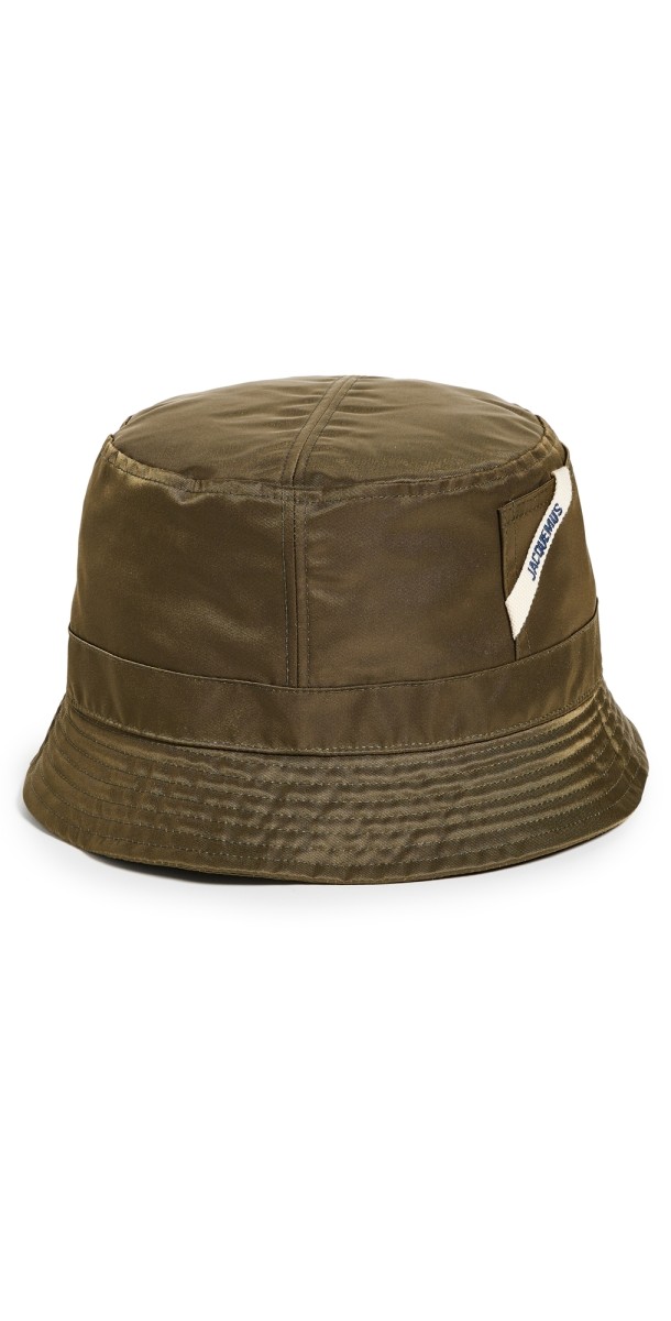 Jacquemus Le Bob Ovalie Hat Khaki