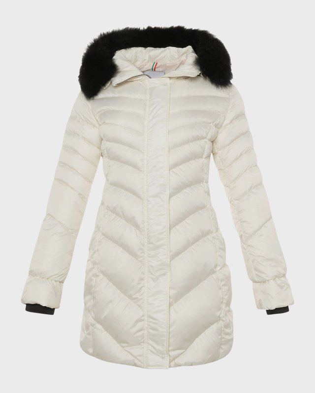 Apres-Ski Jacket With Detachable Toscana Lamb Shearling Hood Tri