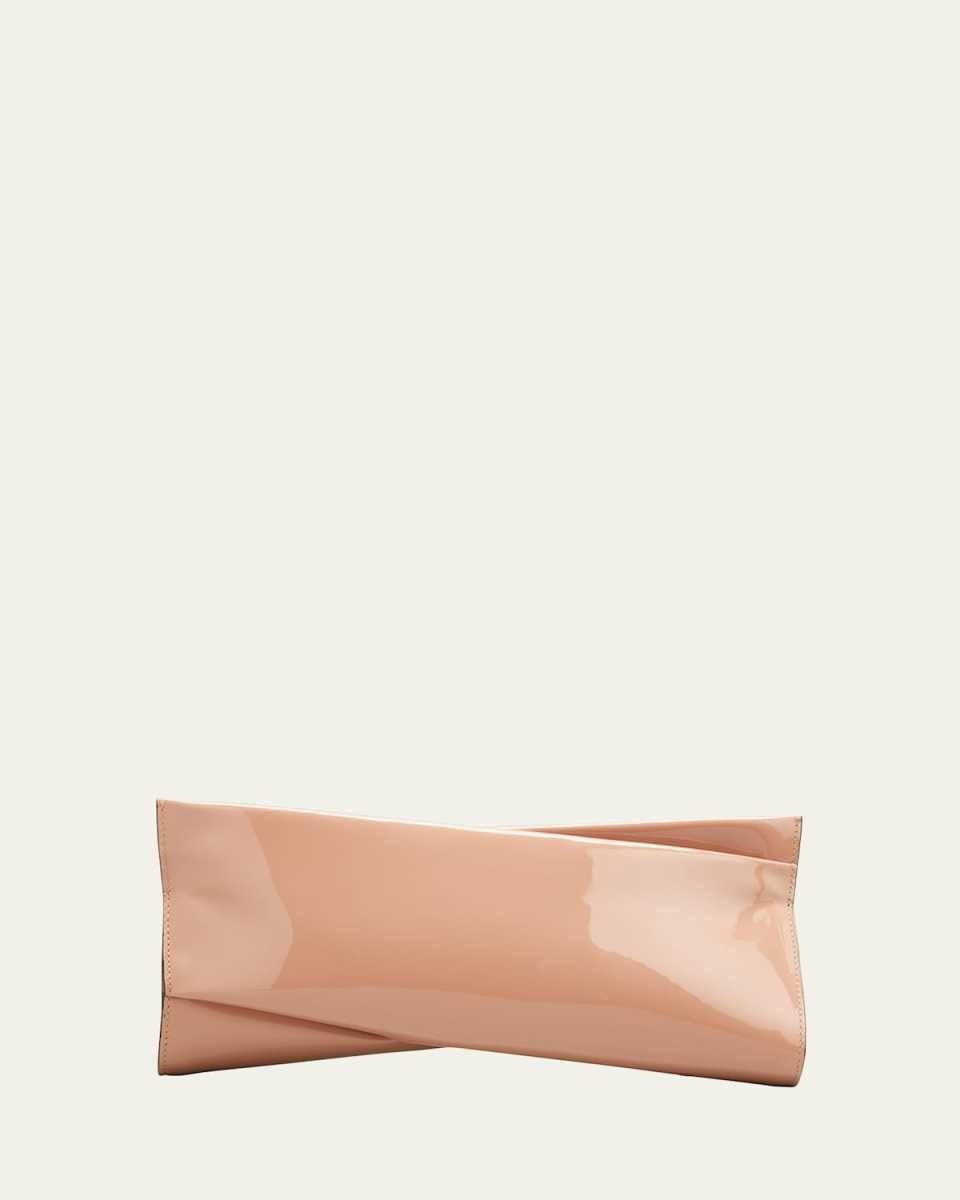 Loubitwist Clutch in Patent Leather