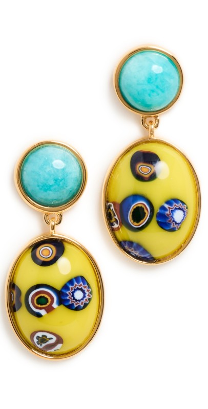 Lizzie Fortunato Murano Muse Earrings In Daylight Multi