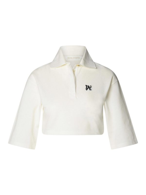 Palm Angels Polo - Blanc