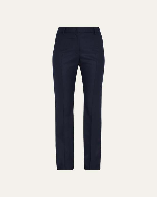Marilyn Boot-Cut Wool Pants