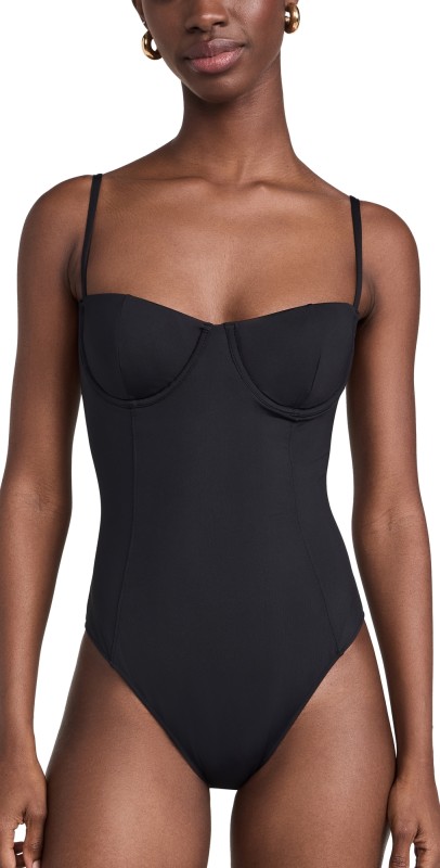 ANINE BING Kyler One Piece Black