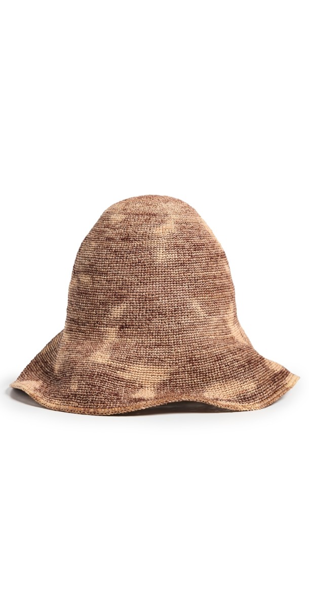 Janessa Leone Teagan Hat Brown