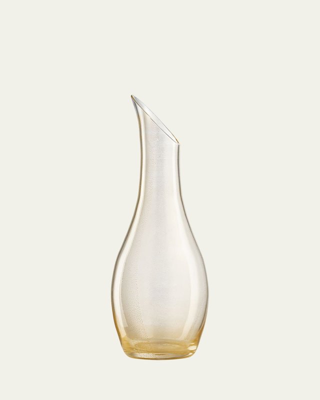 Aliseo Gold Leaf Carafe, 40.5 oz.