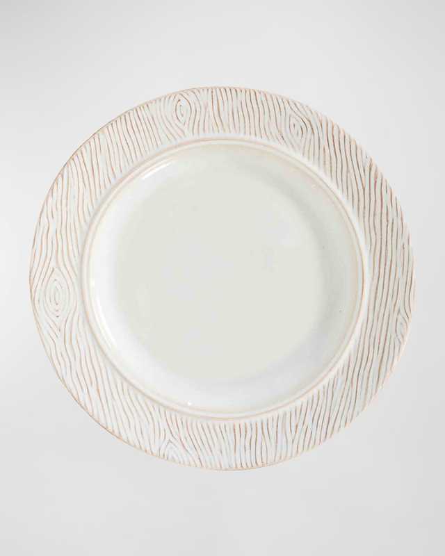 Blenheim Oak Whitewash Side Cocktail Plate