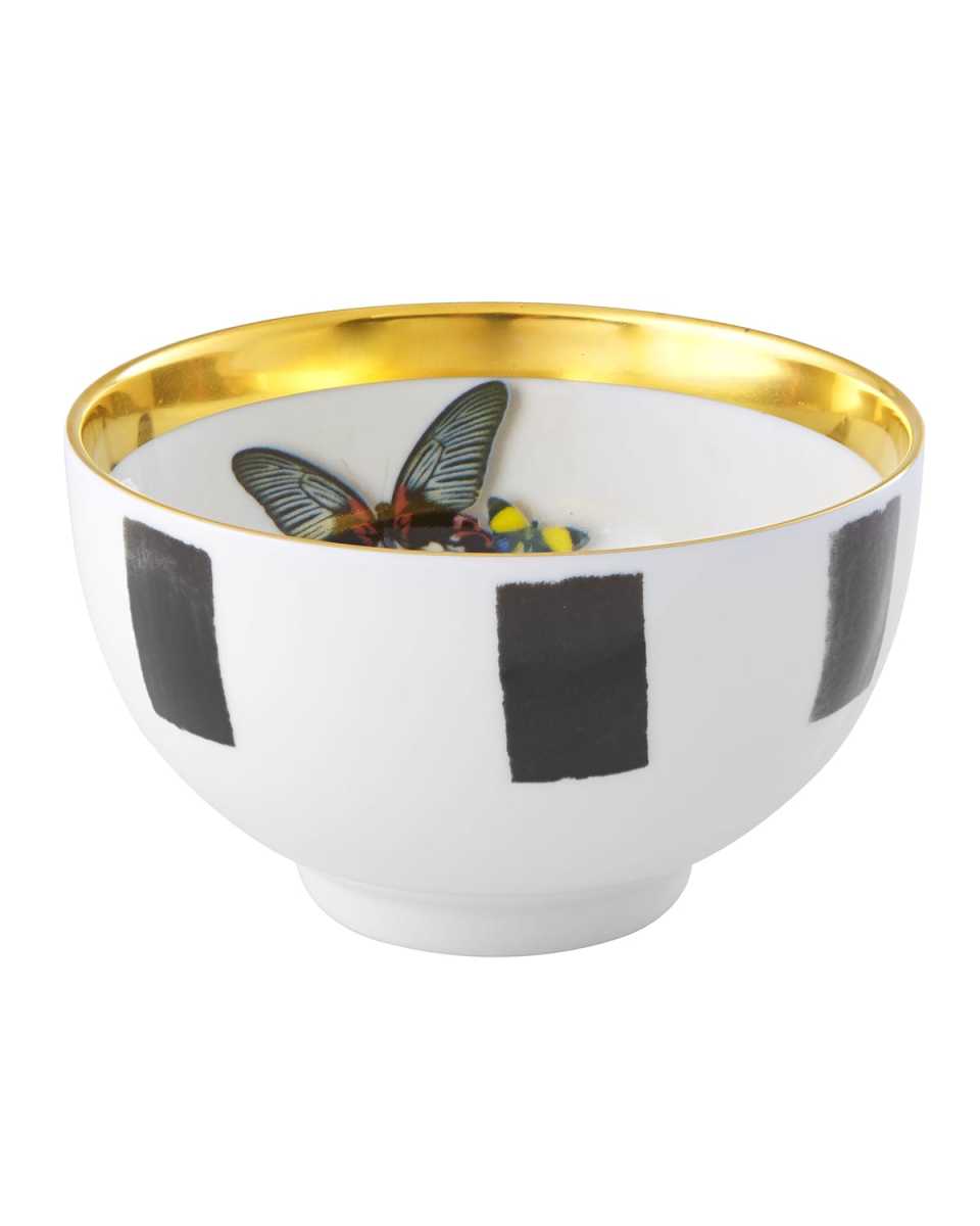 Sol Y Sombra Rice Bowls, Set of 4