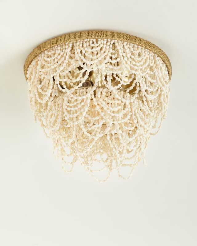 Martha Palay Shell Flush Mount