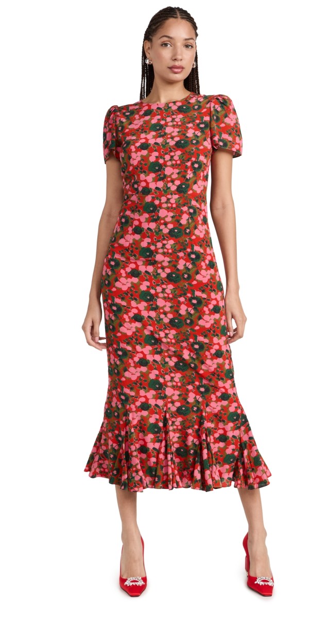RHODE Lulani Dress Flora Splash