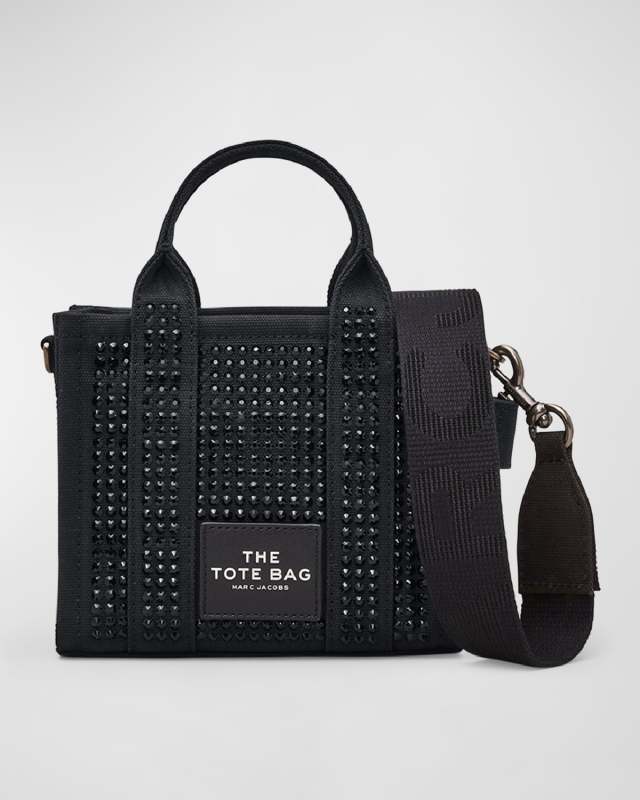 The Crystal Canvas Crossbody Tote Bag