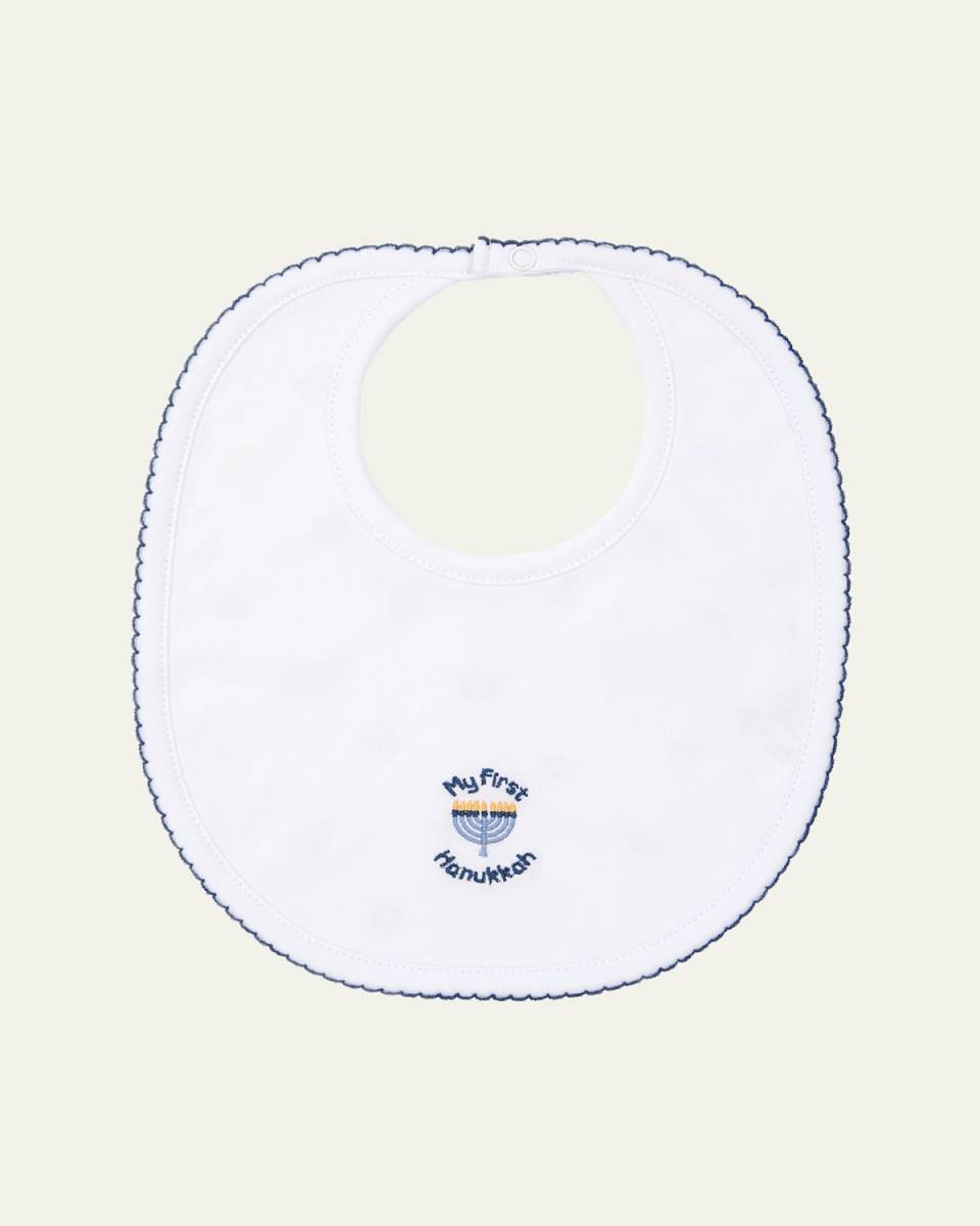 Boy's My First Hanukkah Reversible Bib